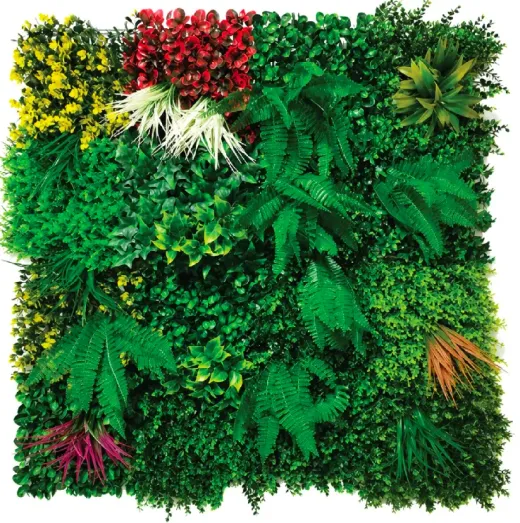 Pflanzenwand Paneel 100 × 100 cm – 10003