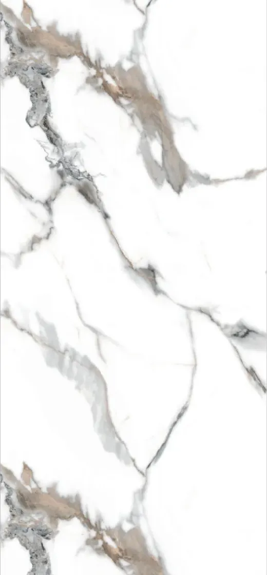 Marmoroptik Wandpaneel 260cm x 122cm - Wasserfest