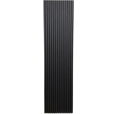 Akustikpaneele Anthrazit Echtholz | 240 cm x 60 cm | Dreiseitig Echtholzfurnier