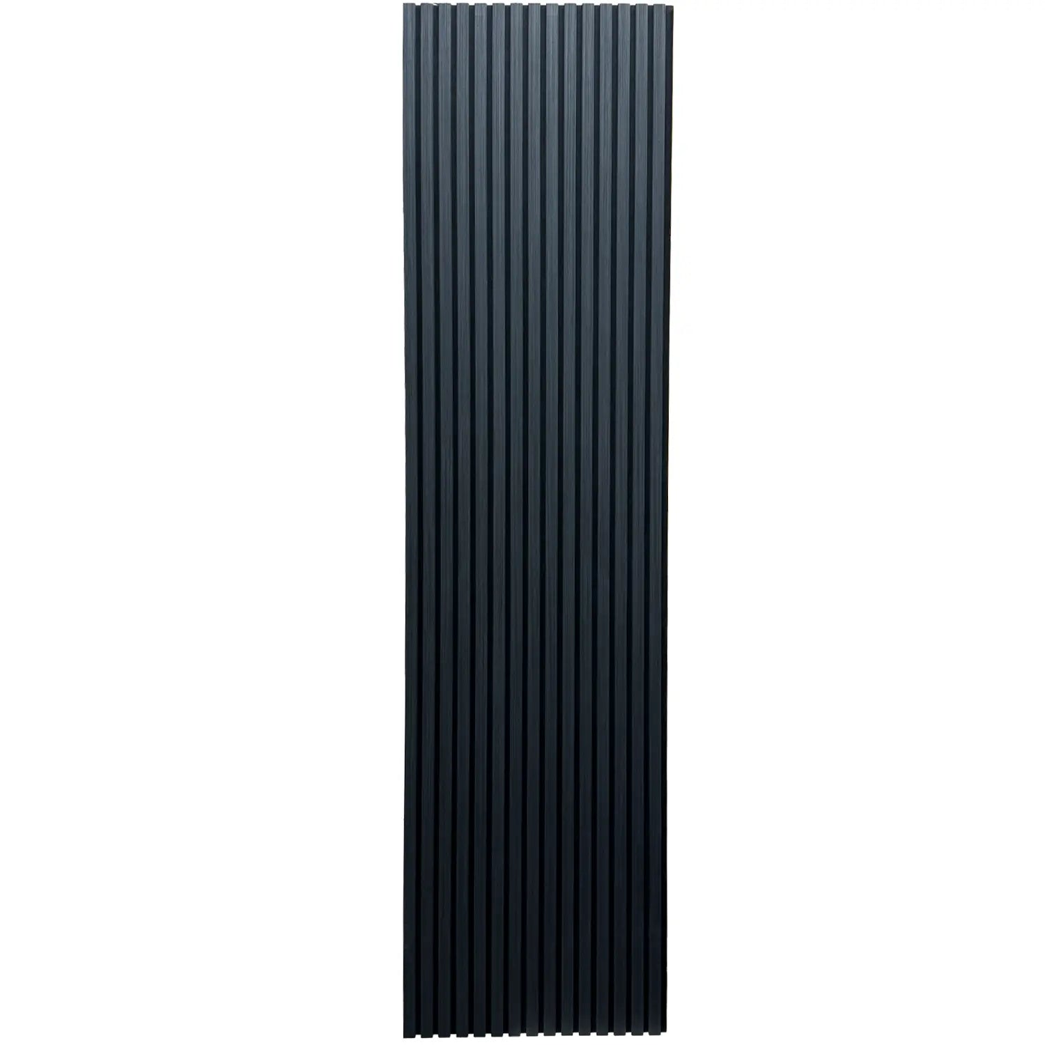 Akustikpaneele Schwarz "Kohle" | 240 cm x 60 cm | Dreiseitig Echtholzfurnier