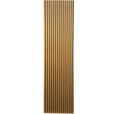 Akustikpaneele Teak "Herbstgold" | Dreiseitig Echtholzfurnier