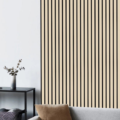Akustikpaneele Palomino 278cm x 60cm Akustikpaneele aus Holz - Wohndeko.com