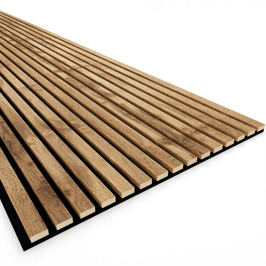 Akustikpaneele Pekannuss 278cm x 60cm