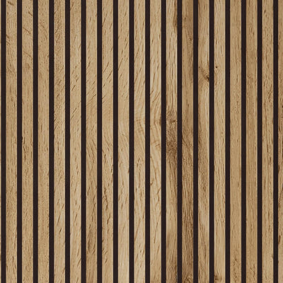 Akustikpaneele Pekannuss 278cm x 60cm Akustikpaneele aus Holz - Wohndeko.com