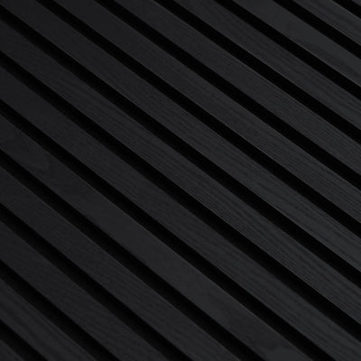 Akustikpaneel Klavierschwarz | 240 cm x 60 cm