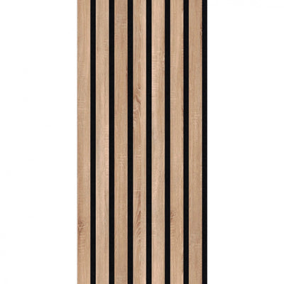 Akustikpaneele Sonoma Eiche 278cm x 60cm Akustikpaneele aus Holz - Wohndeko.com