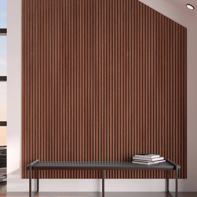 Akustikpaneele Teak 278cm x 60cm Akustikpaneele aus Holz - Wohndeko.com